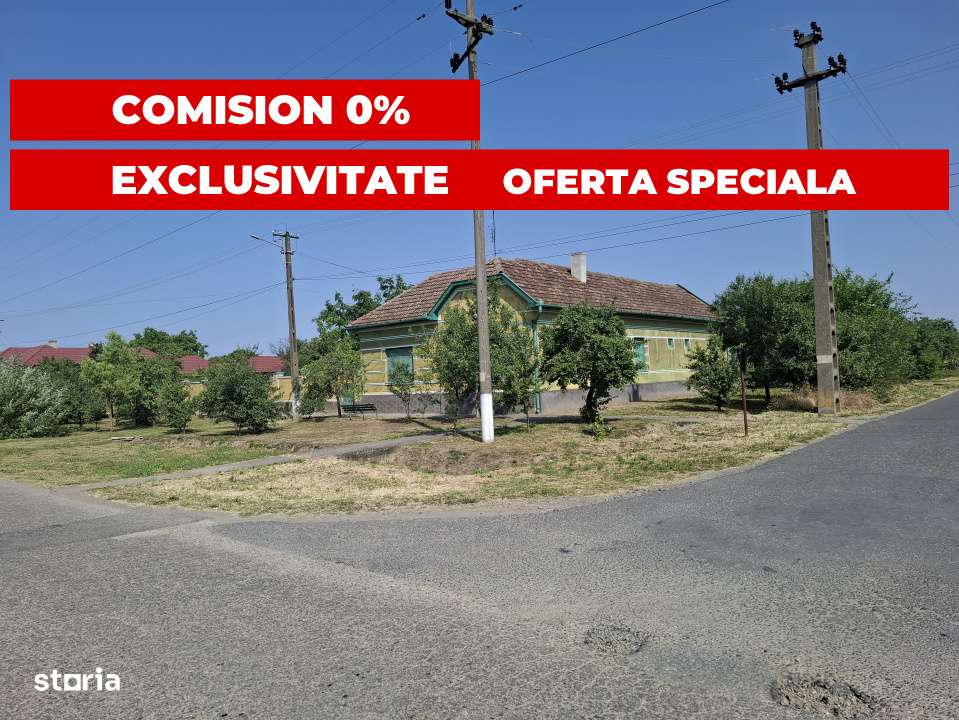 CASĂ MARE in Nadlac cu teren generos 2095mp-1