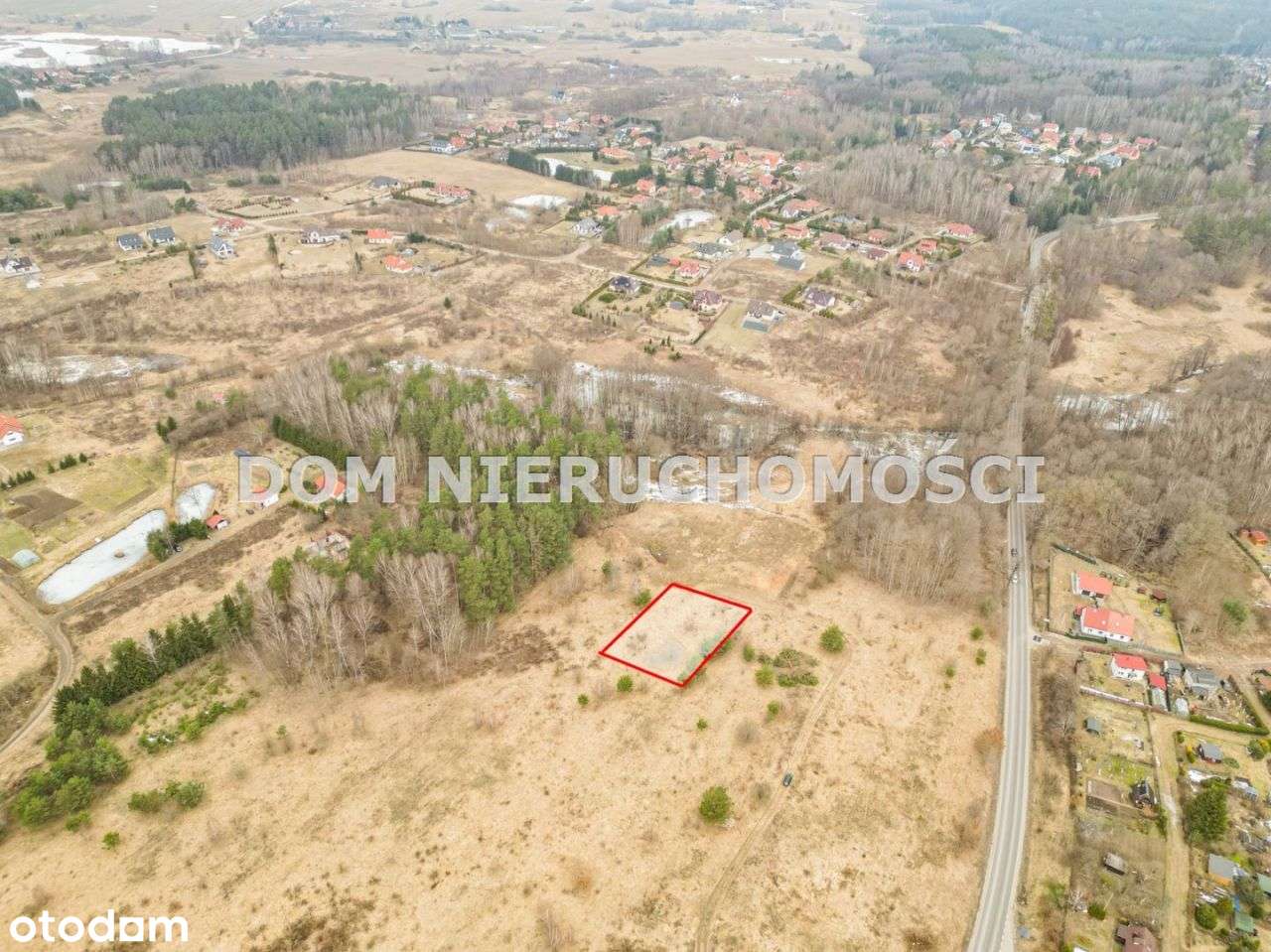 Działka w Mykach - 1302 m2 - świetna lokalizacja-4