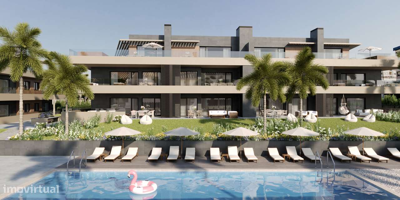 Penthouse T4 de luxo com vista mar em condomínio - Santa Cruz Infinity - Grande imagem: 5/38