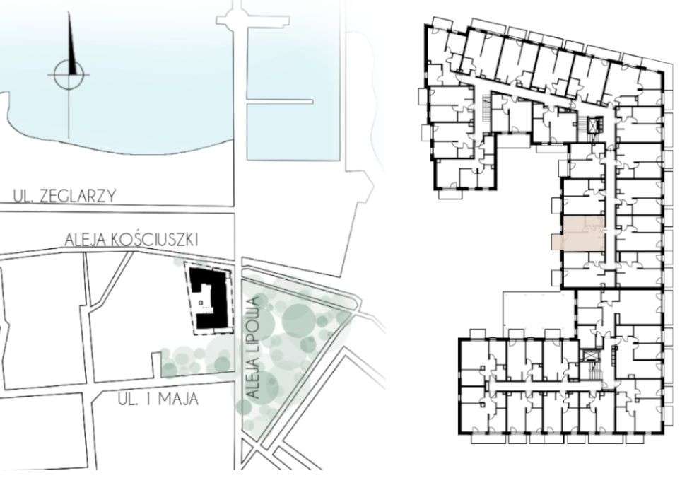 Apartament w najlepszej lokalizacji Puck! Zatoka Pucka - 35,79m2 - Pełny obrazek: 3/8