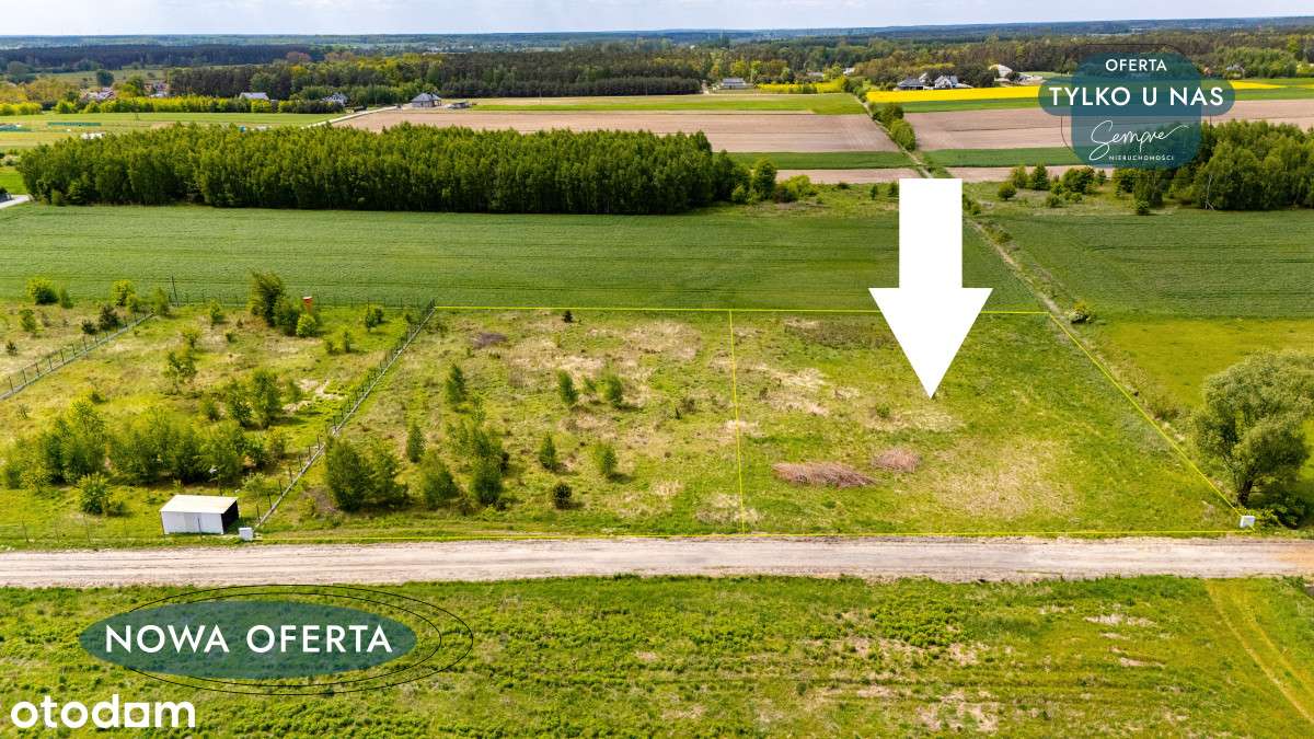 Działka 3000mk Kazimierz blisko szkoły - Pełny obrazek: 3/13