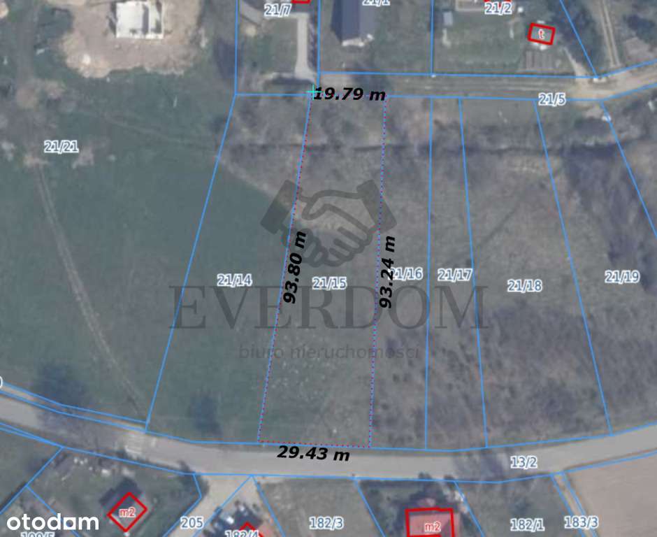 Działka budowlana Lewinko 2309m2 Jezioro Media-3