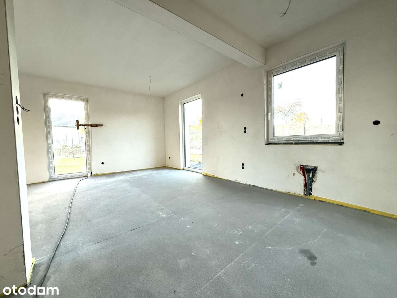 DOM BLIŹNIAK Z OGROMNĄ DZIAŁKĄ - bez prowizji - Pełny obrazek: 5/9