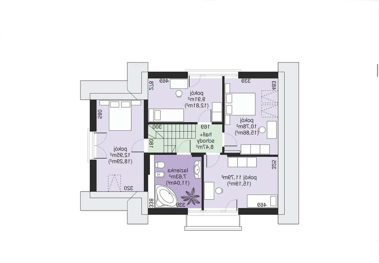 Dom z potencjałem | Stan surowy zamknięty 6 pokoi-5