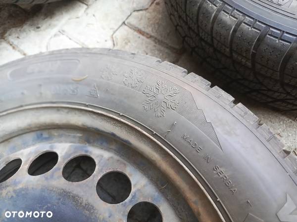 KOMPLET OPON Z FELGAMI ZIMOWE 175/65 R15 TOYOTA YARIS II III - 5