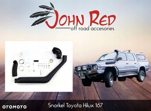 SNORKEL JOHN RED TOYOTA HILUX 167 1997-2005 - 1