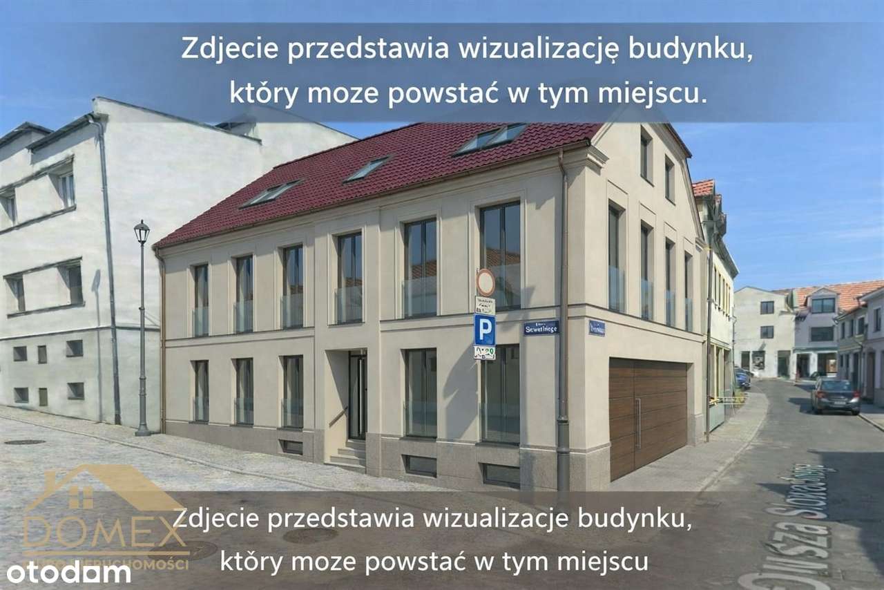 Działka z budynkiem przy samym rynku – okazja!