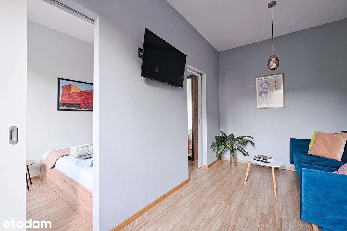 38m2 Lipowa 1 pokój podzielony na 2-5