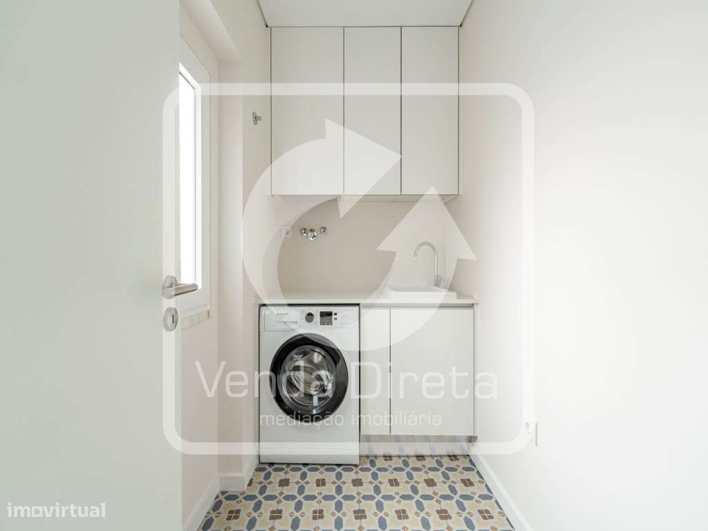 Apartamento T3 R/c em prédio totalmente recuperado no centro da cid... - Grande imagem: 5/20