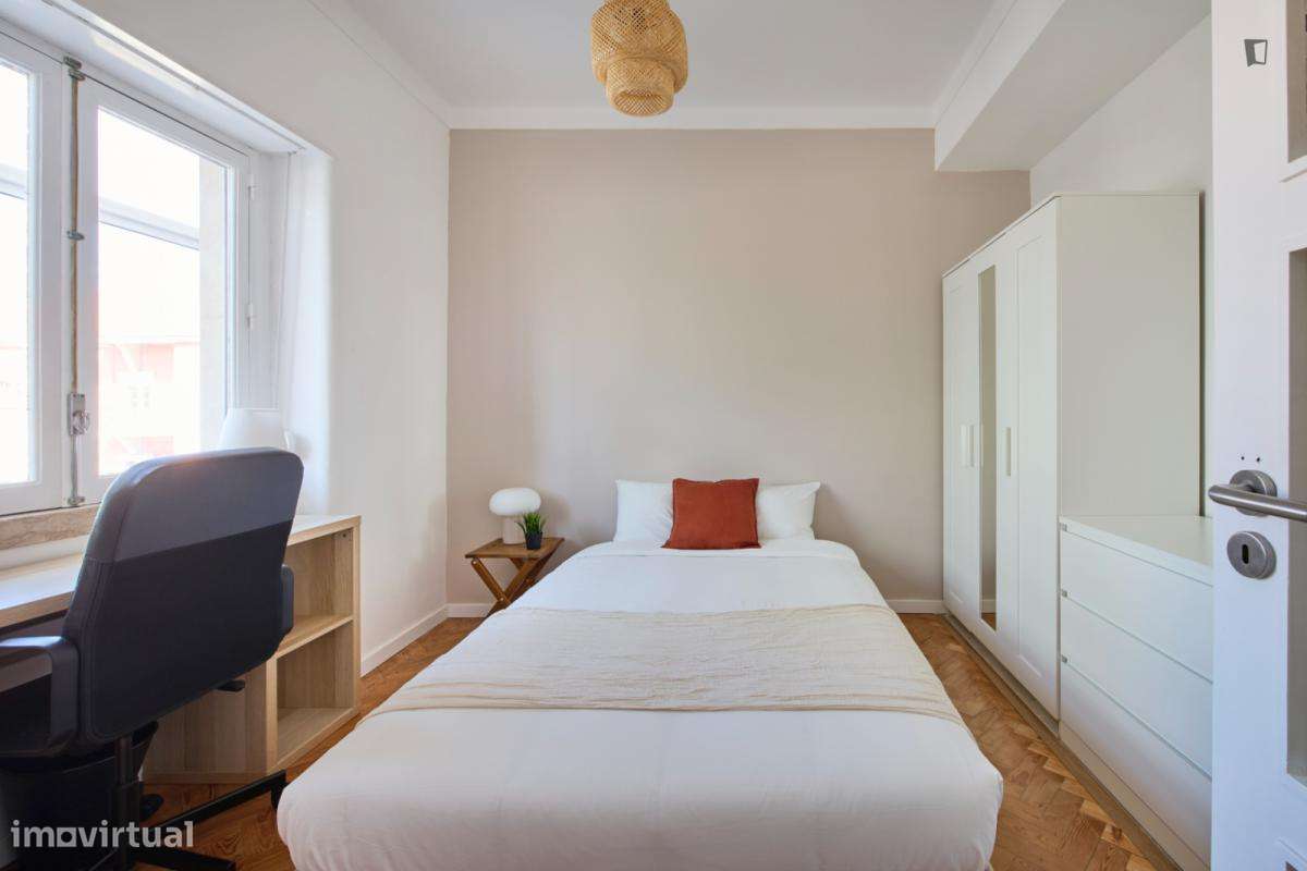 Quarto - localizado em Alvalade Lisbon - Grande imagem: 5/25