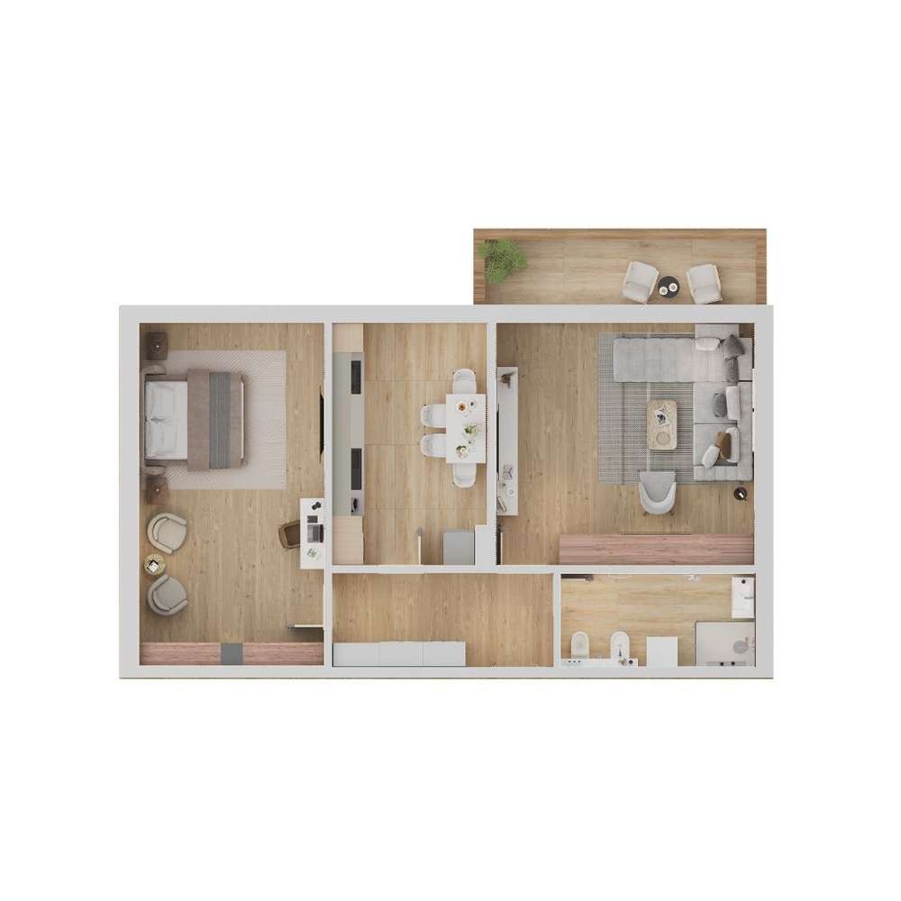 Randament excelent la 2 Camere 73.59 mp locatie Premium in zona Coresi - Imagine principală: 5/19
