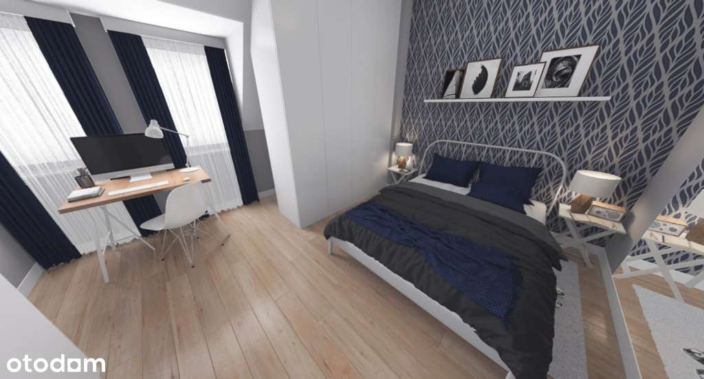 Słoneczny apartament, 70 m2, 1 piętro, 3 pokoje.-5