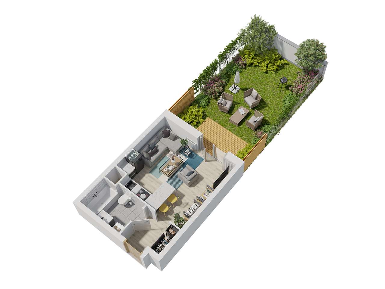 Mieszkanie na sprzedaż, 1 pokój, 27 m², Buk
