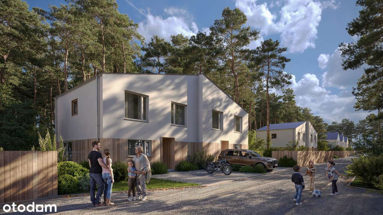 Dom 105m² 2 pięta 5 pokoi z działką Stan deweloperski w otoczeniu Lasu - Pełny obrazek: 2/20