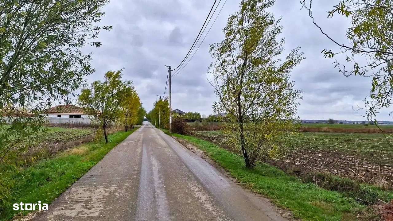 Teren intravilan, 1320 mp, la asfalt in Balotesti-0