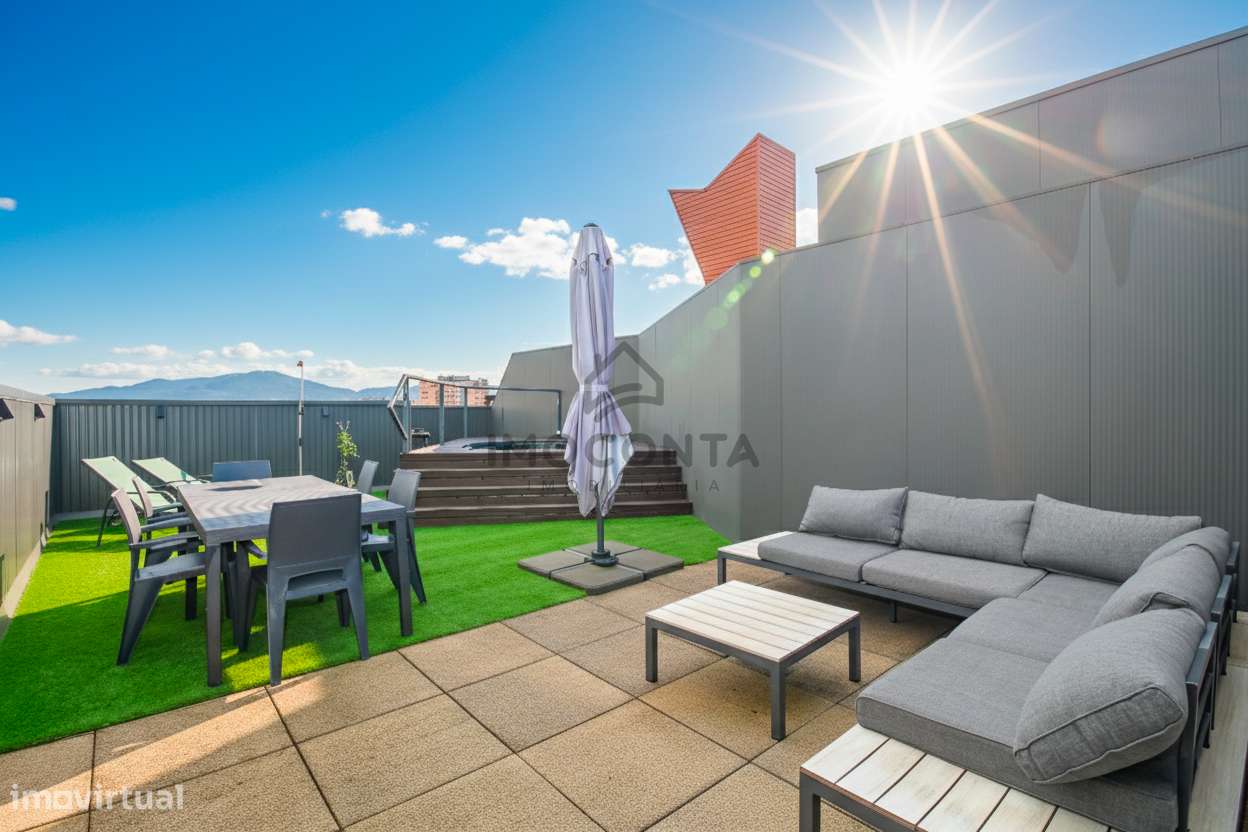 T3 Último Piso c/Terraço Edifício Camaleão- Valongo-1