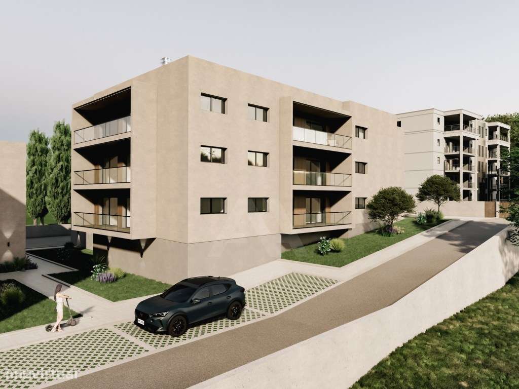 Apartamento T2 novo com piscina e excelentes acessos em Leiria.-15