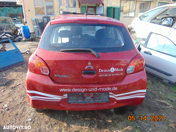 Oglinda Sanga mitsubishi Space Star 2015 Hatchback Rosu - 6