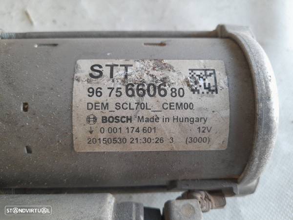 Motor De Arranque Citroen C3 Picasso (Sh_) - 3