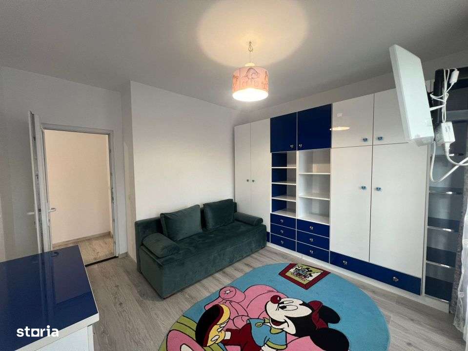 Apartament 3 camere + garaj ,76 mp, finisat  si mobilat,in cart Europa-9
