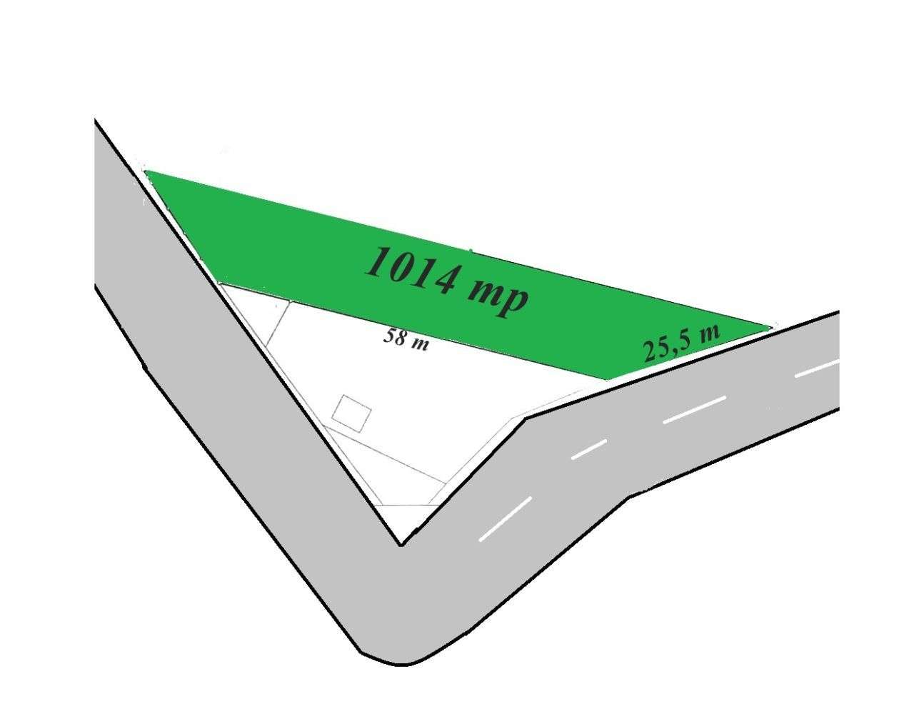 Teren intravilan - 1014 mp, deschidere 25 m - Prelungirea Panduri - Imagine principală: 2/9