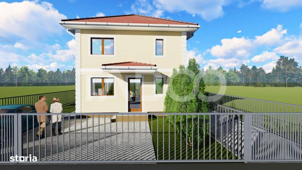 Casa individuala de vanzare cu 4 camere decomandate in Selimbar - Imagine principală: 4/4