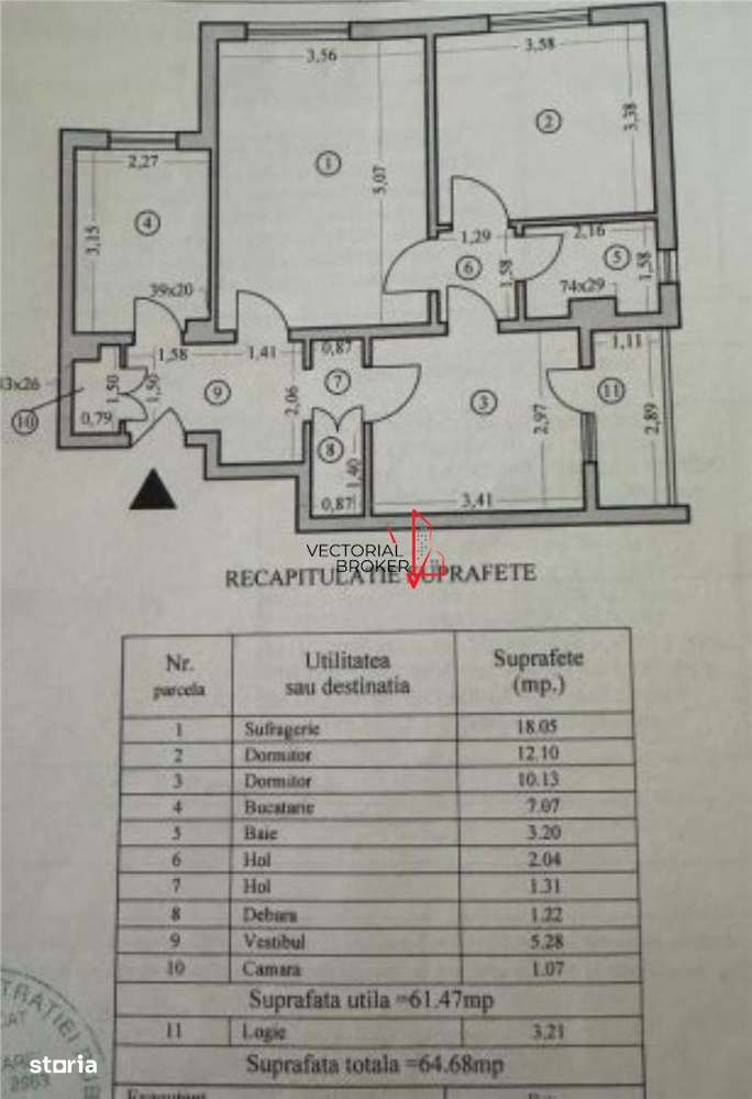 Apartament 3 camere Titan Ambrozie-3