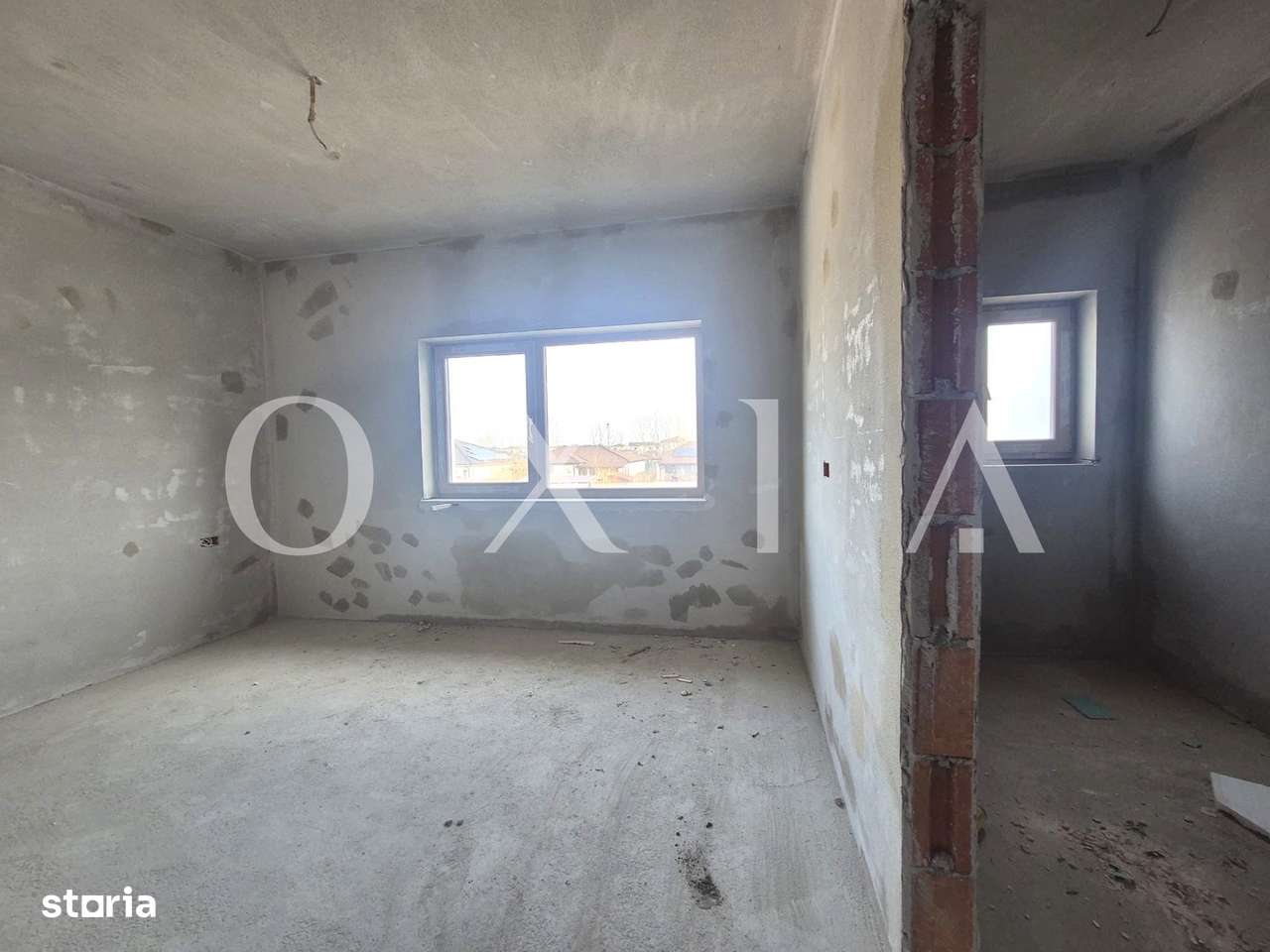 AX1187 Mosnita Noua, 1/2 Duplex Despartit Prin Camera Tehnica-8