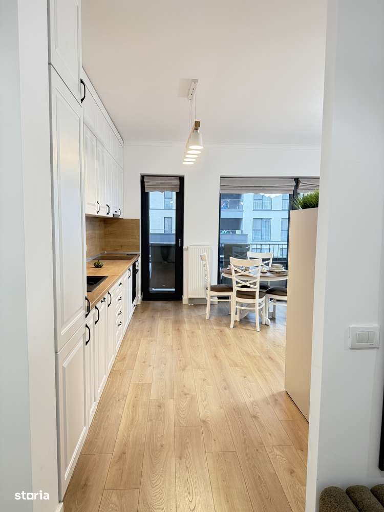 Prima închiriere! 2 camere moderne + parcare în Silk District - Imagine principală: 3/13