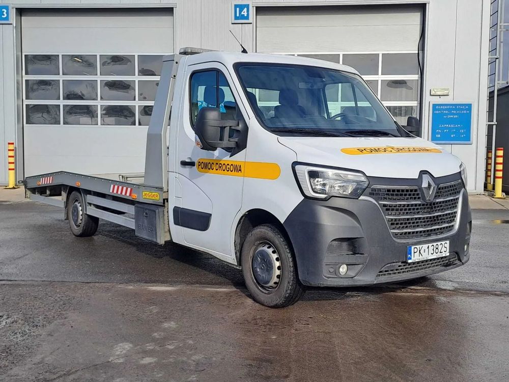 Renault MASTER | Pojazd specjalny - Pomoc drogowa | hak | gwarancja