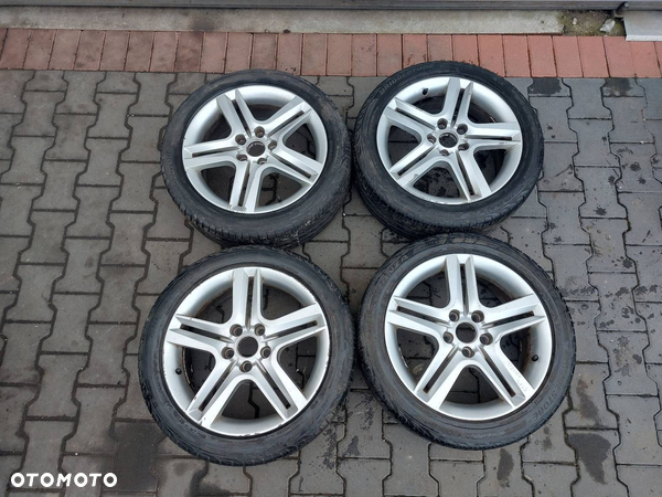 KOŁA 4SZT OPONY + FELGI + DYSTANSE 7JX17 ET54 225/45R17 5X112 AUDI A4 B6 - 1