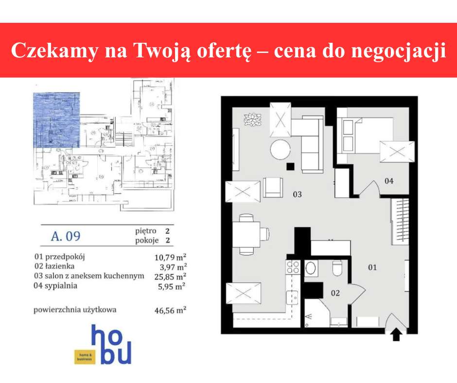 Piłsudskiego 32/9 - Cena do uzgodnienia – zapraszam do negocjacji - Pełny obrazek: 1/6