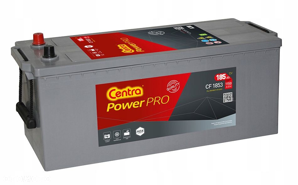 Akumulator Centra PowerPRO 12V 185Ah 1150A L+ CF1853 MOŻLIWY DOWÓZ MONTAŻ - 2