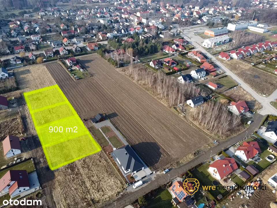 3 działki budowlane 900 m2, 924 m2, 1099 m2-1