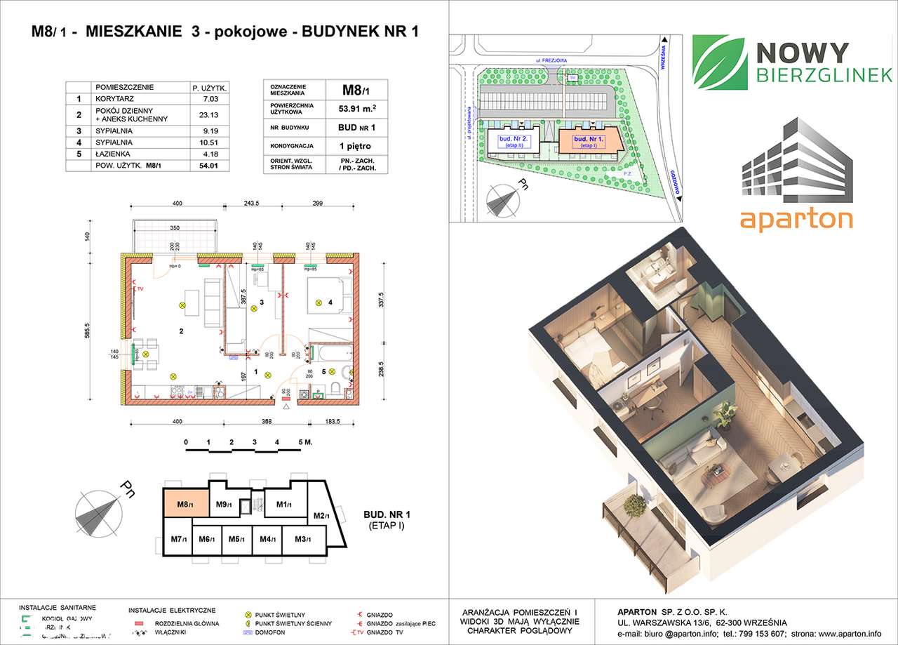 NOWY BIERZGLINEK M8/1 rolety w cenie - Pełny obrazek: 2/21