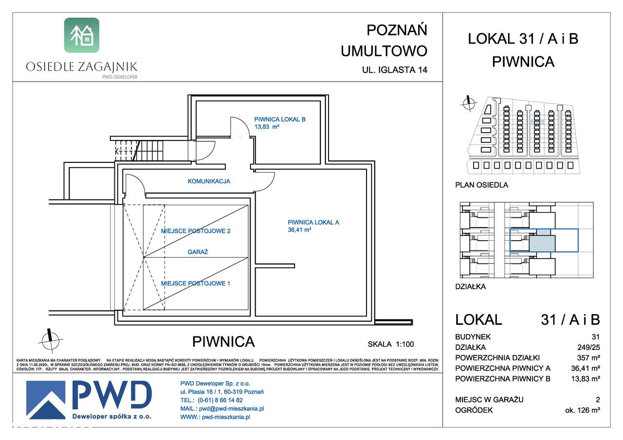 Osiedle Zagajnik | mieszkanie 3-pok. | 31/B - Pełny obrazek: 3/8