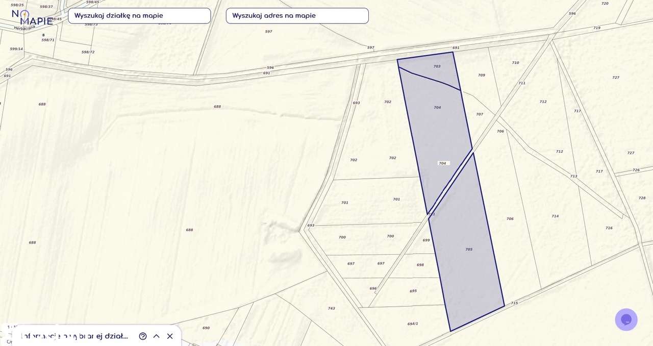 Działka 15 000 m² w Chojęcinie przy nowym osiedlu mieszkaniowym-0