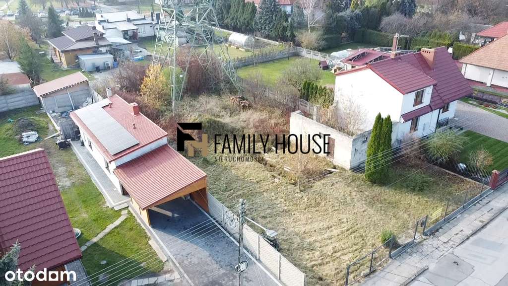 Szkielet domu 55m2 na działce 925m2/Centrum - Pełny obrazek: 3/7