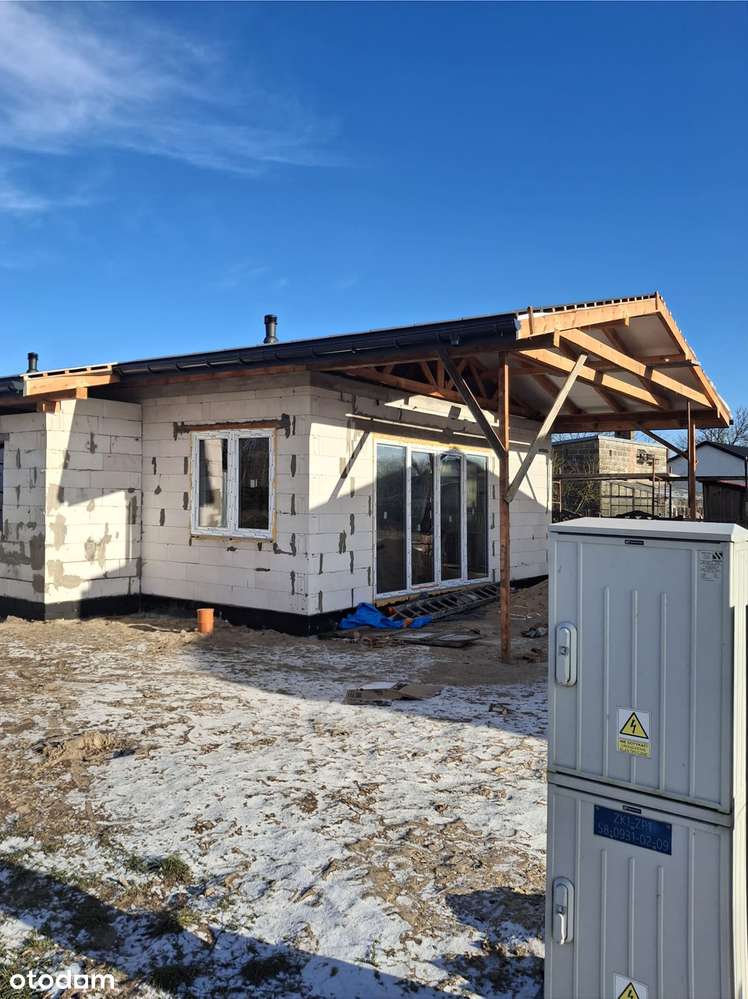 Nowy dom 54 m² + działka 320 m² | taras 18m²  | Niwy-Szczerców-1