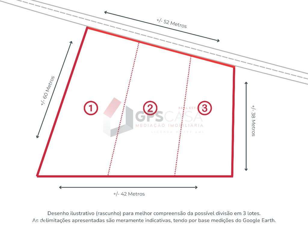 Terreno com Potencial para 3 Lotes no Centro de São Brás - Grande imagem: 3/17