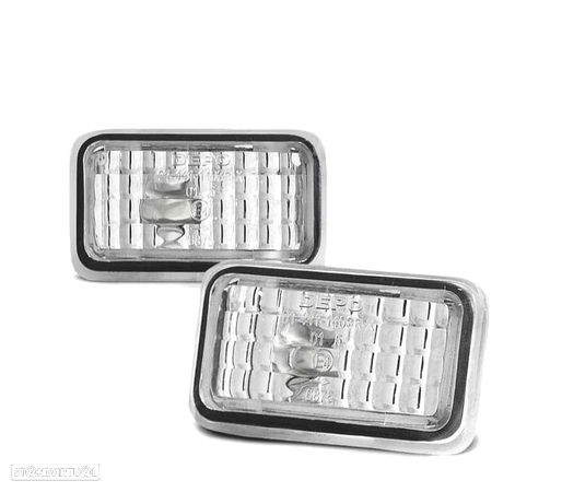 PISCAS LATERAIS PARA VOLKSWAGEN VW GOLF I GOLF II CORRADO JETTA CHROME CROMADO - 1