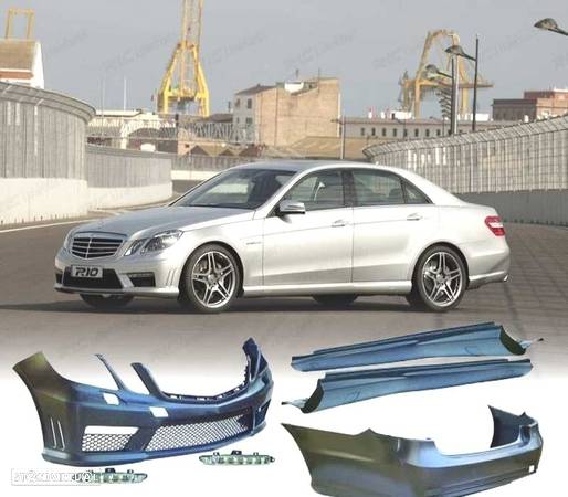 KIT CARROÇARIA PARA MERCEDES E W212 09+ SEM PDC - 1