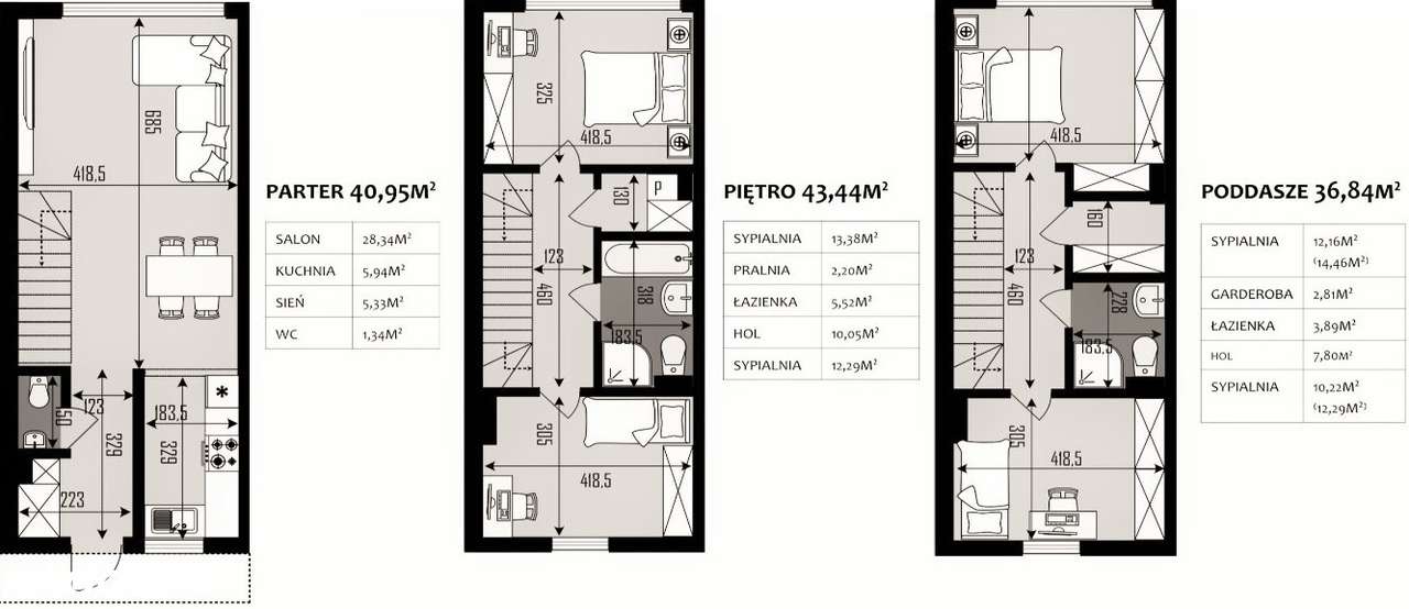 3 DĘBY - miejskie segmenty bezczynszowe-3