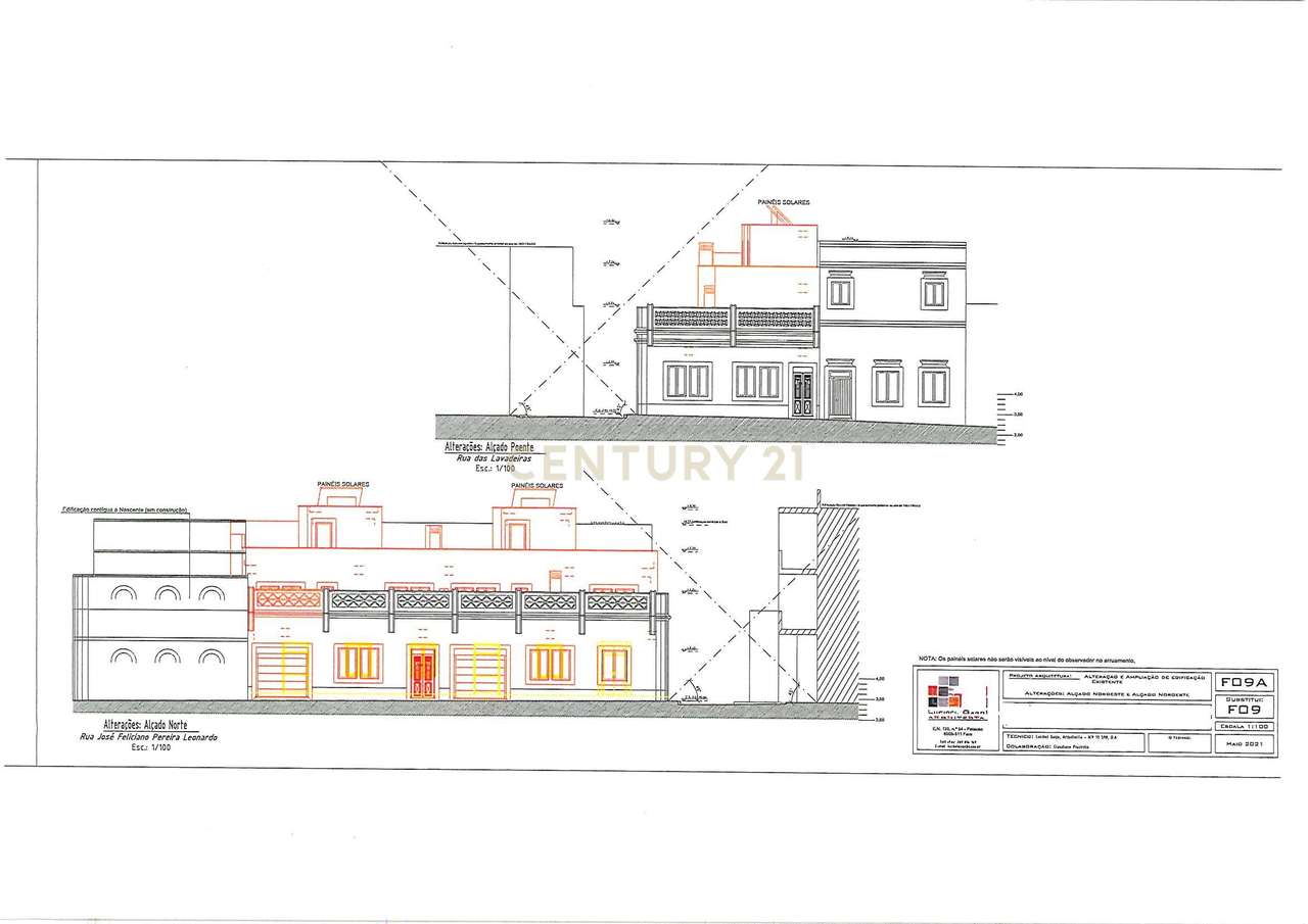 Moradia T2 no Centro de Olhão com Garagem, Terraço e Piscina Privada — - Grande imagem: 4/4
