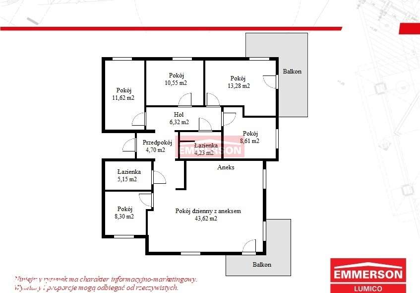 Piękny duży apartament/ niska zabudowa - Pełny obrazek: 2/19