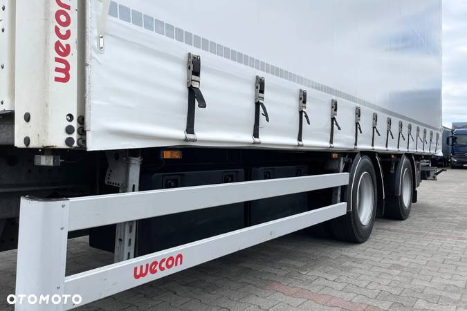 Wecon PRZYCZEPA TANDEM / 7,75 M / SUWANY PODNOSZONY DACH / SALON PL - 7