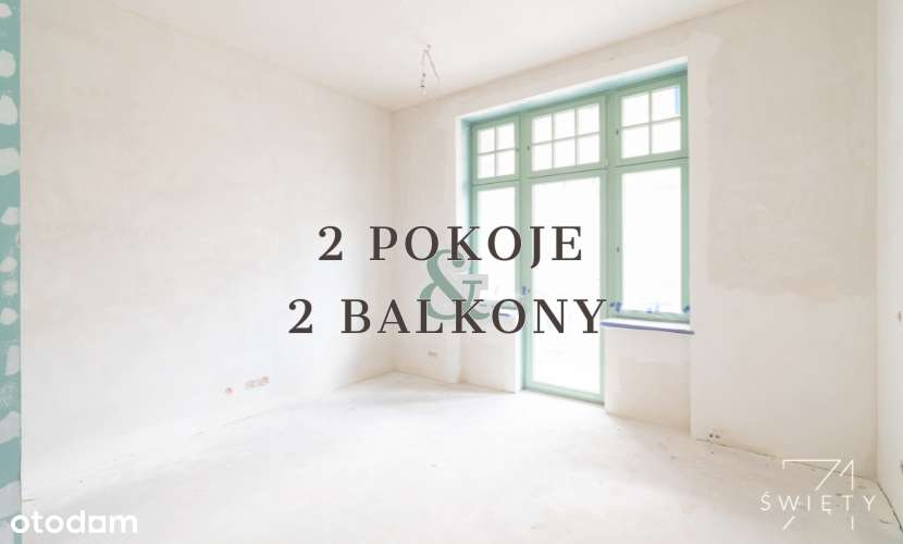 Ostatnie takie mieszkanie,  2 balkony, świetny układ