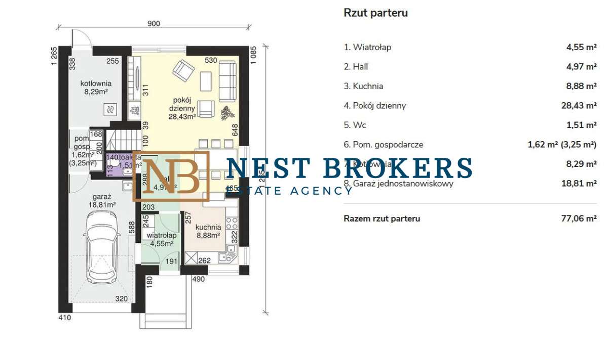 Dom w zabudowie bliźniaczej -Nowa Cena!!! - Pełny obrazek: 4/5