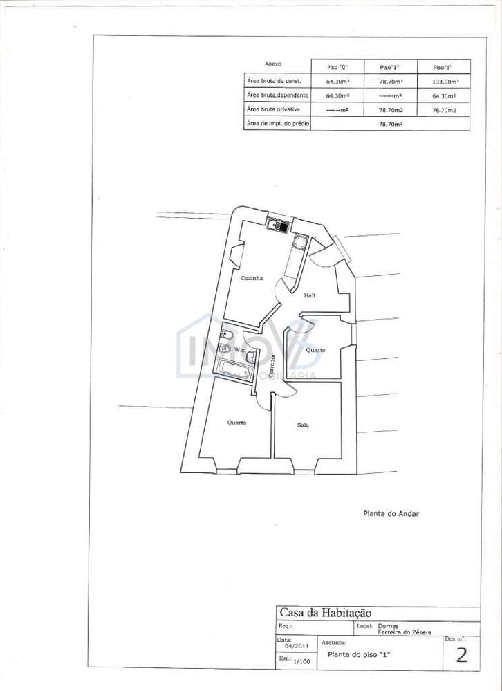 Moradia T3 mobilada com Vista  Rio  – Dornes-44