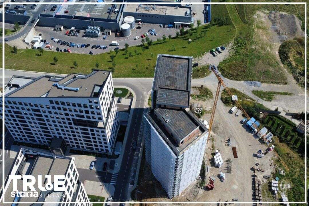 Studio de vânzare, 39m² + 6m² balcon, Skyline City!-12